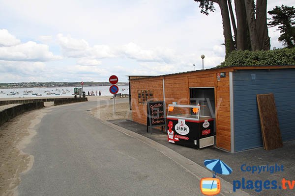 Snack sur la plage de Bertheaume à Plougonvelin